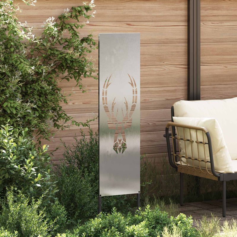 Ecran de intimitate pentru grădină Argintiu 32 x 140 cm