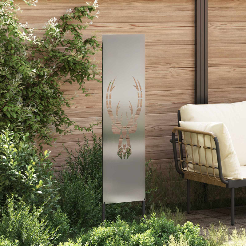 Ecran de intimitate pentru grădină Argintiu 32 x 140 cm