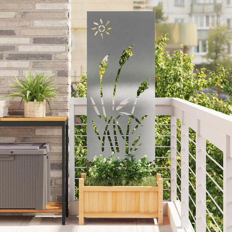 Ecran de intimitate pentru grădină Argintiu 50 x 140 cm