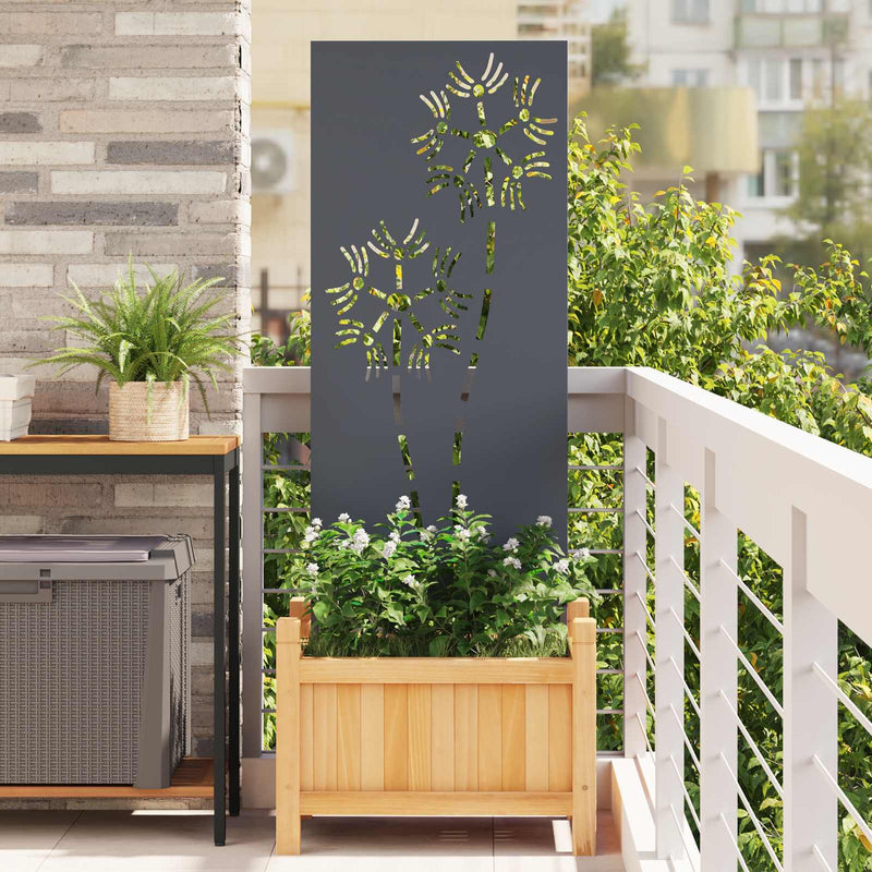 Ecran de intimitate pentru grădină Antracit 50 x 140 cm