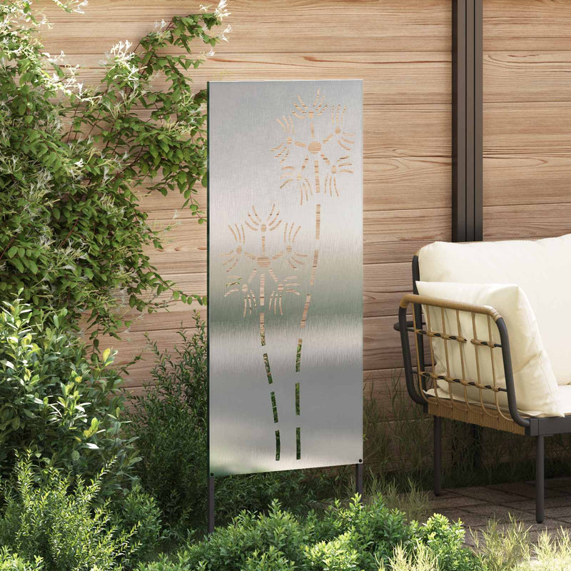 Ecran de intimitate pentru grădină Argintiu 50 x 140 cm