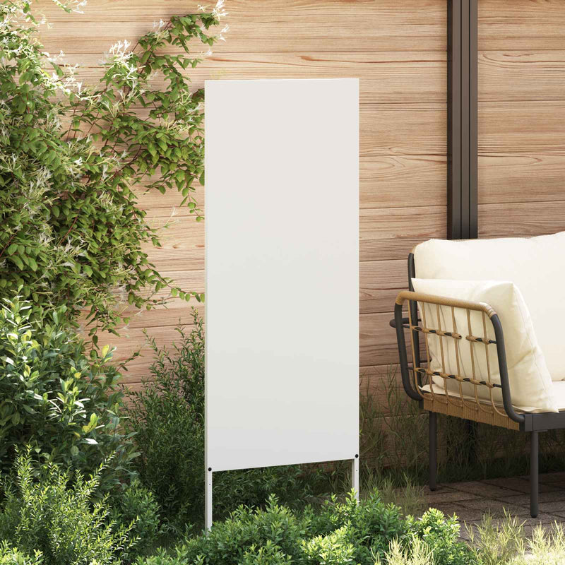 Ecran de intimitate pentru grădină Traforaj Alb 50 x 140 cm