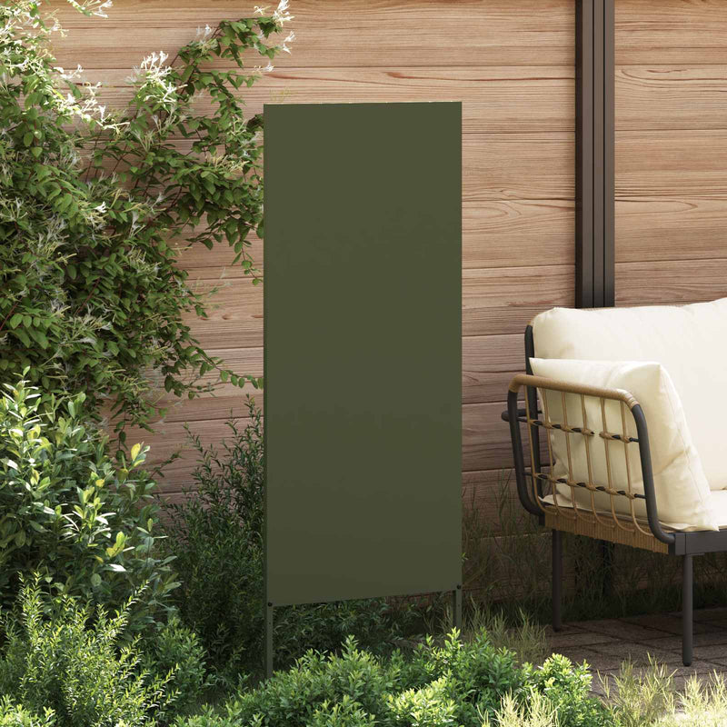 Ecran de intimitate pentru grădină Olivengrønn 50 x 140 cm