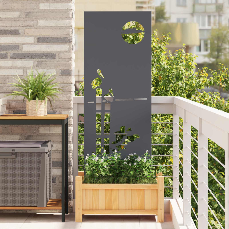 Ecran de intimitate pentru grădină Antracit 50 x 140 cm