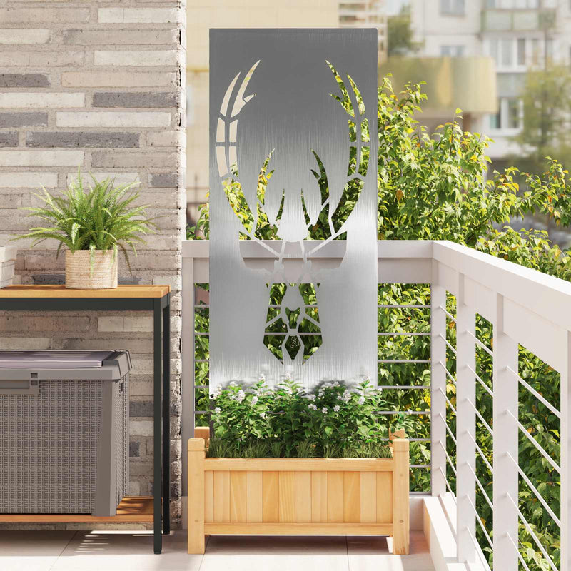 Ecran de intimitate pentru grădină Argintiu 50 x 140 cm