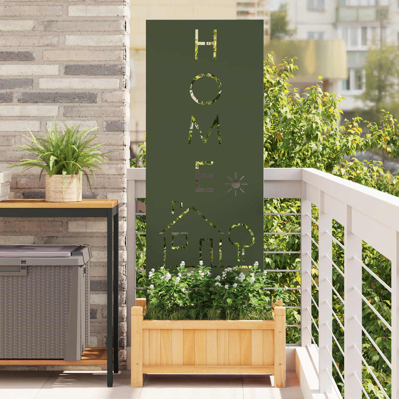 Ecran de intimitate pentru grădină Olivengrønn 50 x 140 cm