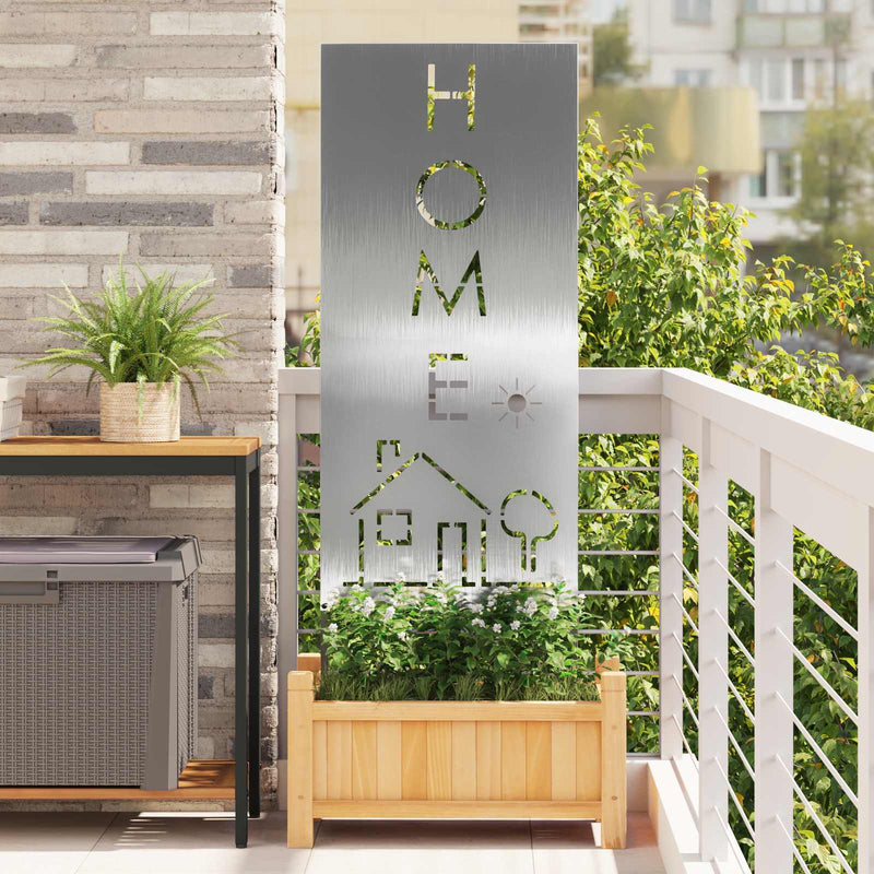 Ecran de intimitate pentru grădină Argintiu 50 x 140 cm