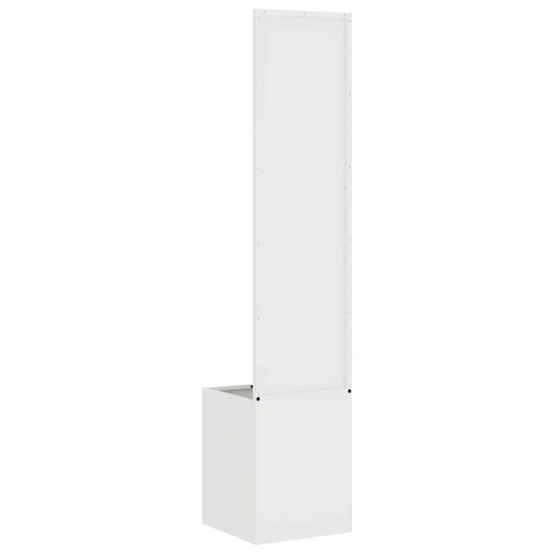 Ecran de intimitate pentru grădină Alb 32 x 32 x 150 cm