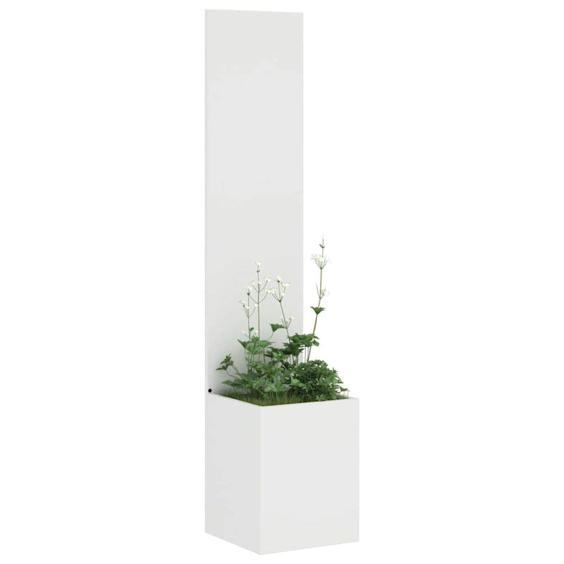 Ecran de intimitate pentru grădină Alb 32 x 32 x 150 cm