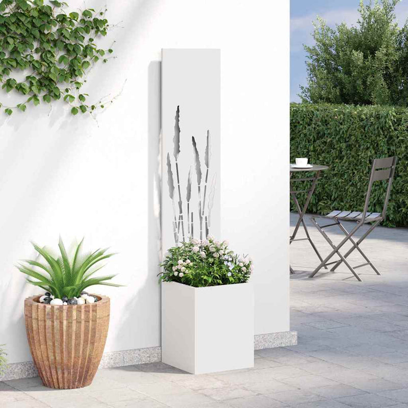 Ecran de intimitate pentru grădină Alb 32 x 32 x 150 cm