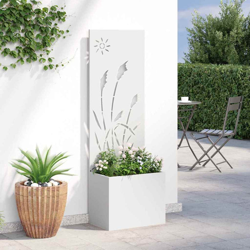Ecran de intimitate pentru grădină Alb 50 x 32 x 150 cm