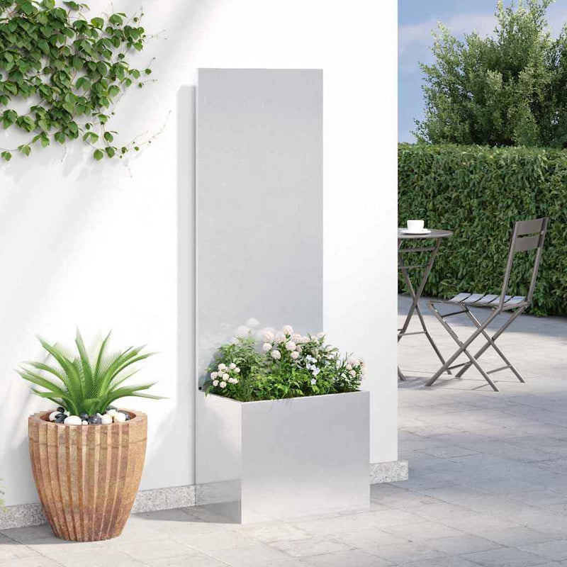 Ecran de intimitate pentru grădină Argintiu 50 x 32 x 150 cm