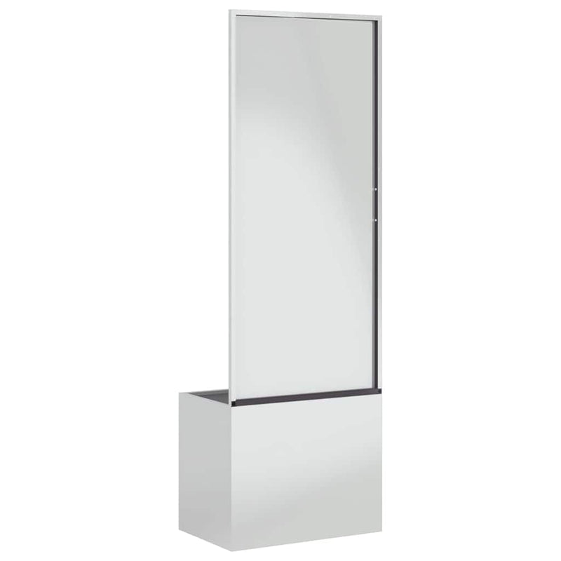 Ecran de intimitate pentru grădină Argintiu 50 x 32 x 150 cm