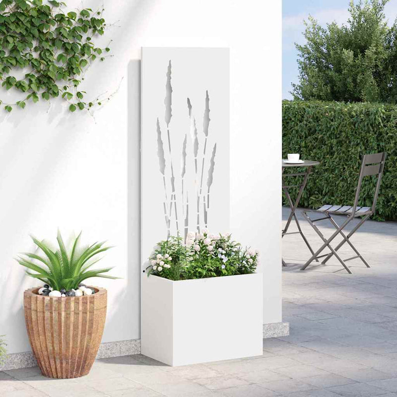 Ecran de intimitate pentru grădină Alb 50 x 32 x 150 cm