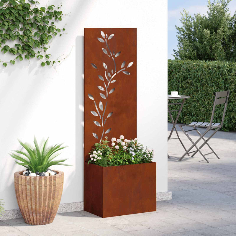Ecran de intimitate pentru grădină Ruginit 50 x 32 x 150 cm