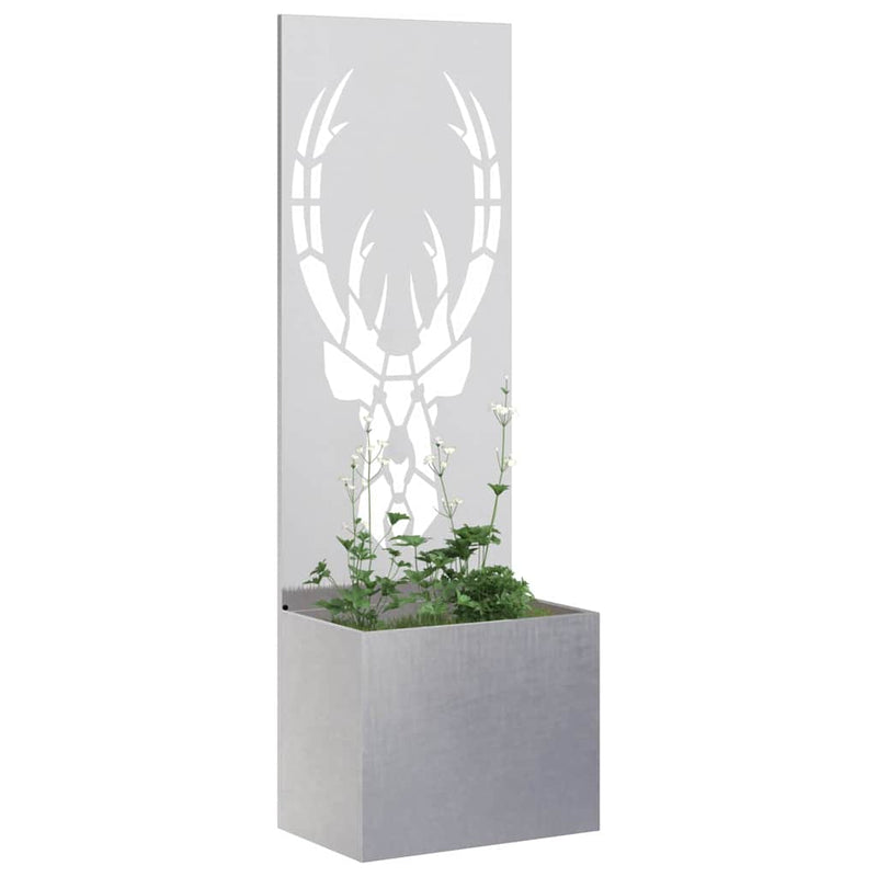 Ecran de intimitate pentru grădină Argintiu 50 x 32 x 150 cm