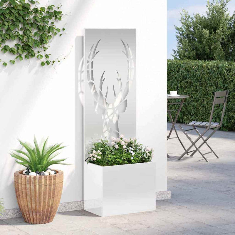 Ecran de intimitate pentru grădină Argintiu 50 x 32 x 150 cm