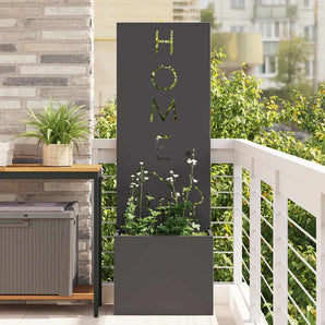 Ecran de intimitate pentru grădină Negru 50 x 32 x 150 cm