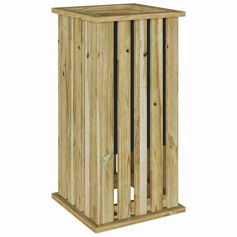 Cutii de plantare Maro 33 x 33 x 65 cm Lemn de pin tratat