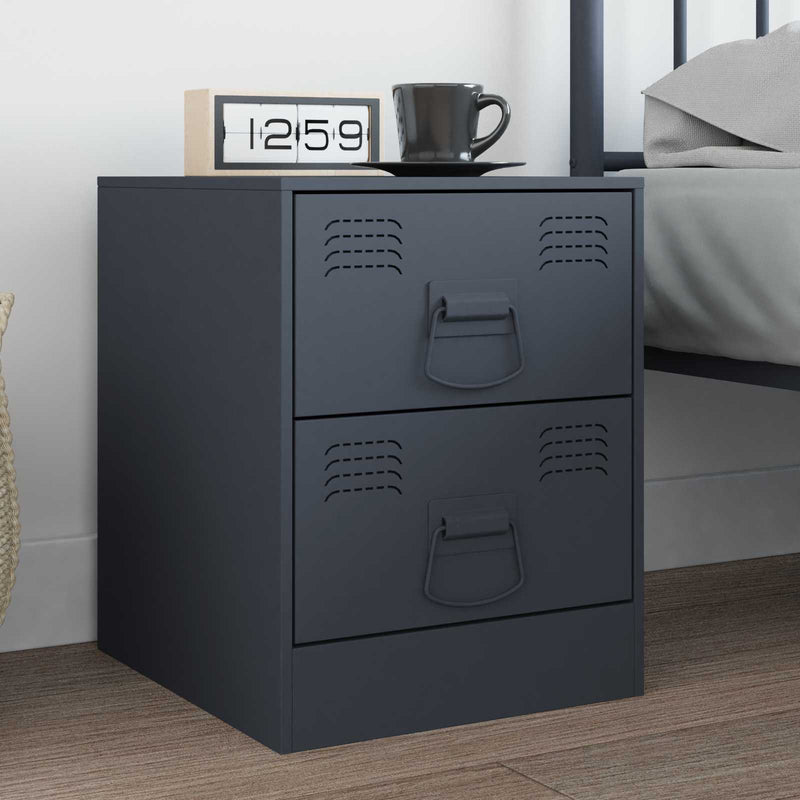 Mânere pentru dulap Antracit 85 x 45 mm Metal