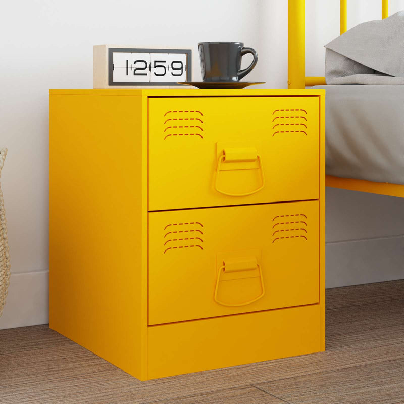 Mânere pentru dulap 2 buc. Muștar 85 x 45 mm Metal