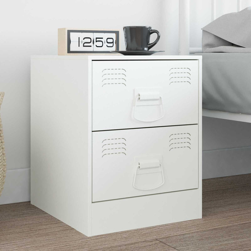 Mânere pentru dulap Alb 85 x 45 mm Metal