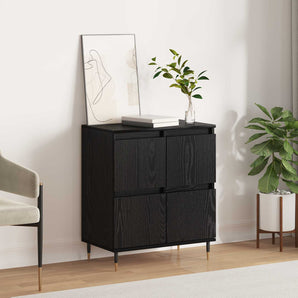 Bufet Stejar Negru 60 x 35 x 70 cm