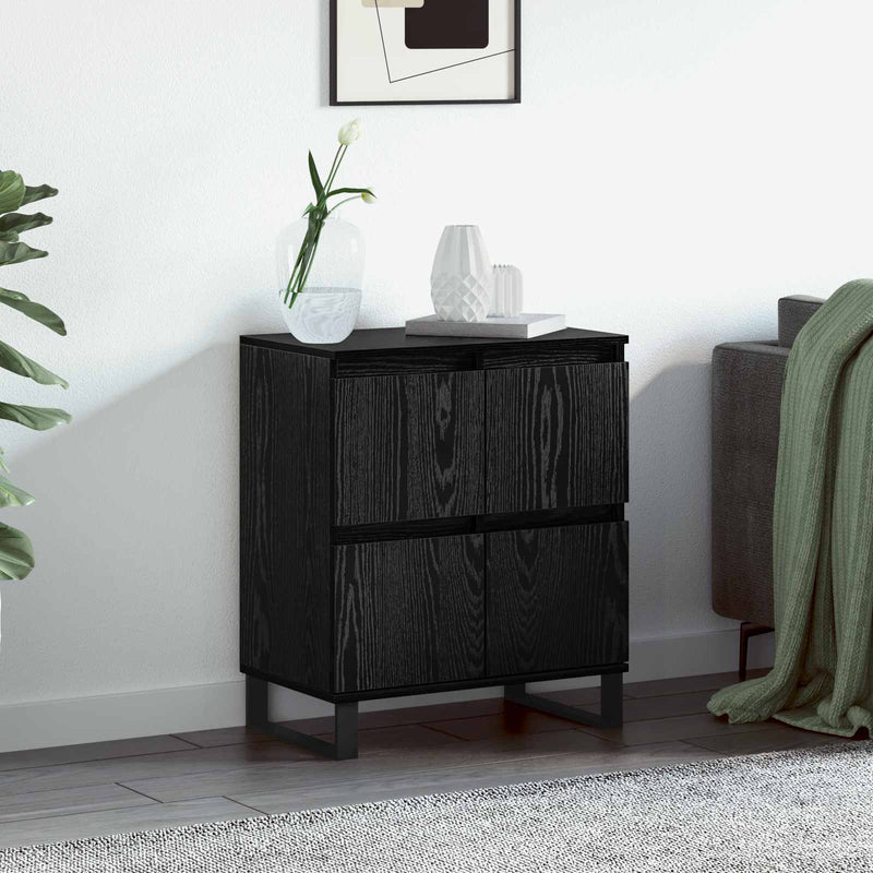 Bufet Stejar Negru 60 x 35 x 70 cm