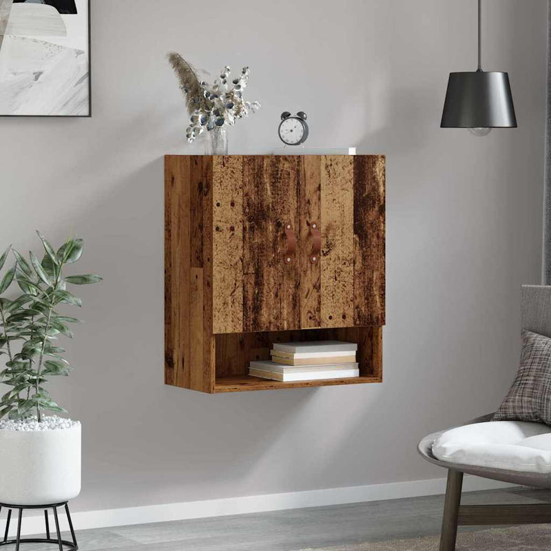 Dulap de perete 60 x 31 x 70 cm Lemn prelucrat Lemn vechi