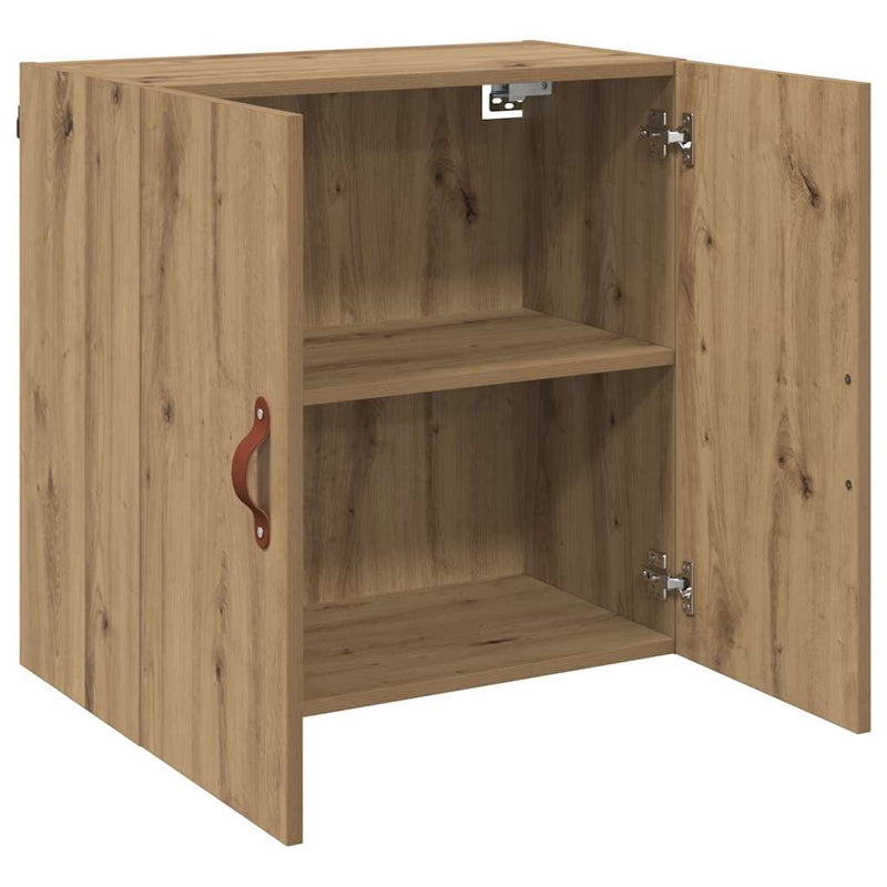 Dulap de perete 60 x 31 x 60 cm Lemn prelucrat stejar artizanal