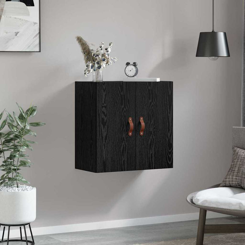 Dulap de perete 60 x 31 x 60 cm Lemn prelucrat Stejar negru