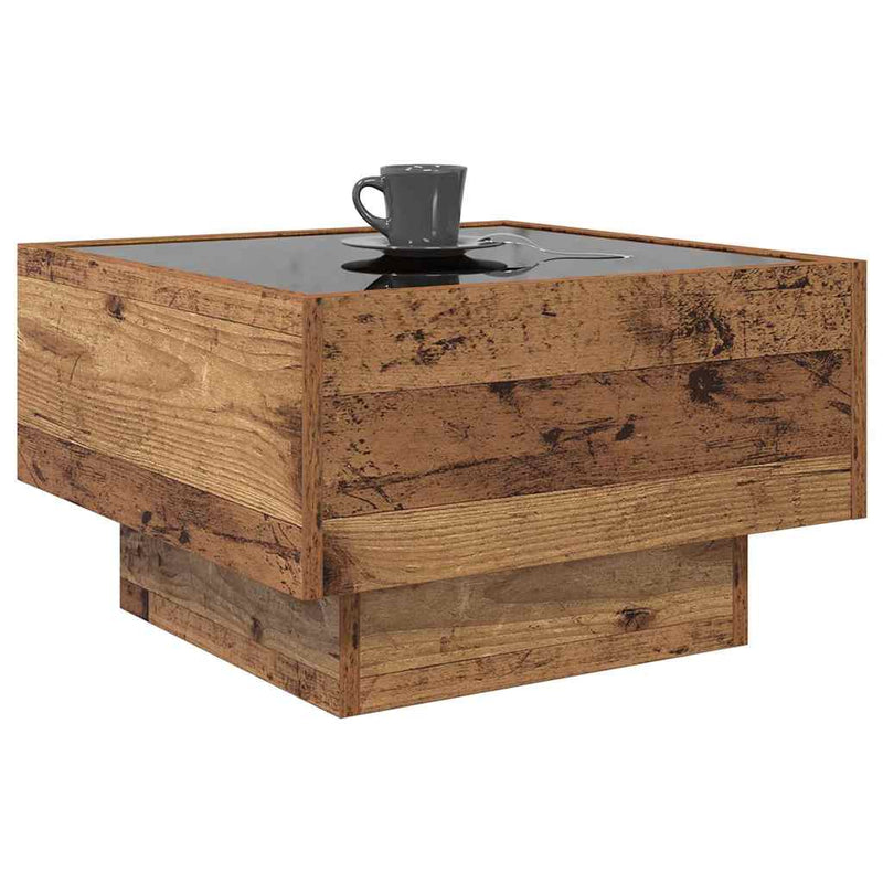 Masă de cafea Lemn vechi 50 x 50 x 30 cm