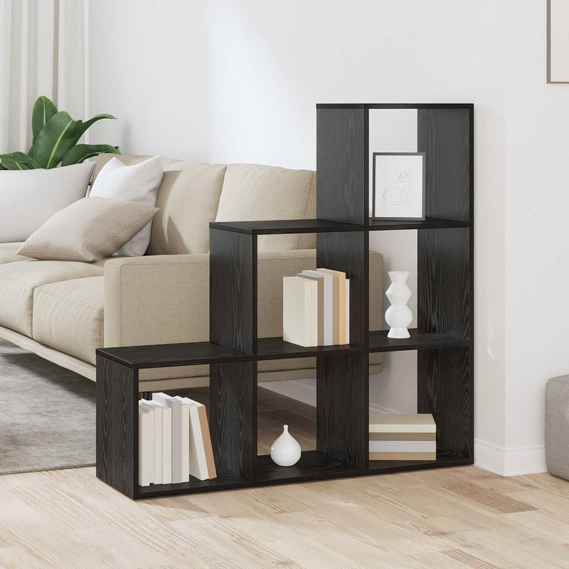 Bibliotecă Separator de Camera 6 niveluri 99 x 29 x 99 cm