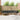 Set de canapele de exterior 5 buc. Alb și antracit Poliester