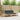Set de canapele de exterior Poliester Alb