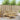 Set de canapele de exterior Poliester Alb