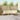 Set de canapele de exterior Alb 277,5 x 198,5 x 73 cm Poliester