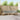 Set de canapele de exterior Alb 277,5 x 198,5 x 73 cm Poliester