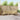 Set de canapele de exterior Alb 277,5 x 198,5 x 73 cm Poliester
