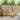 Set de canapele de exterior 5 buc. Alb Lemn Solid de Acacia