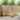 Set de canapele de exterior 5 buc. Alb Lemn Solid de Acacia