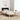 Cadru de pat cu headboard Negru 100 x 200 cm Lemn de pin masiv
