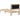Cadru de pat cu tăblie tapițată cu headboard Maro 75 x 190 cm