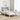 Cadru de pat cu headboard Alb 100 x 200 cm Lemn de pin masiv