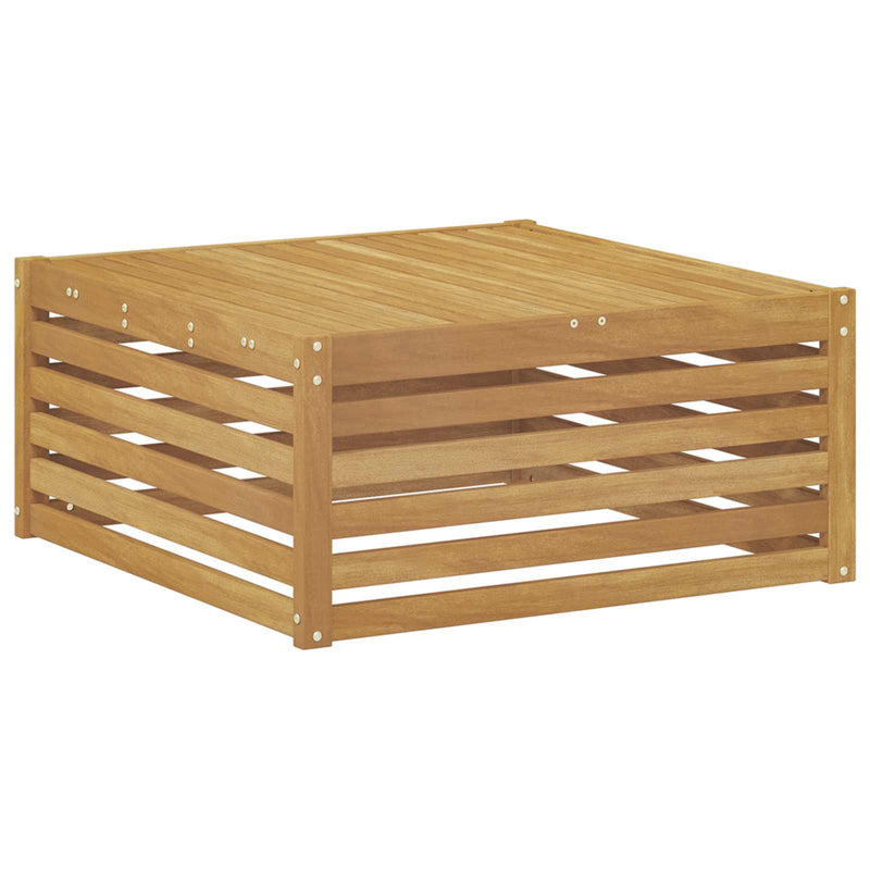 Set de canapele de exterior 9 buc. Alb și antracit Poliester