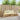 2 buc. Set de canapele de exterior Alb