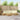6 buc. Set de canapele de exterior Alb