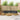 6 buc. Set de canapele de exterior Poliester Alb