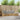 Set de canapele de exterior 5 buc. Alb și gri deschis Poliester