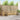 Set de canapele de exterior 7 buc. Alb Lemn Solid de Acacia